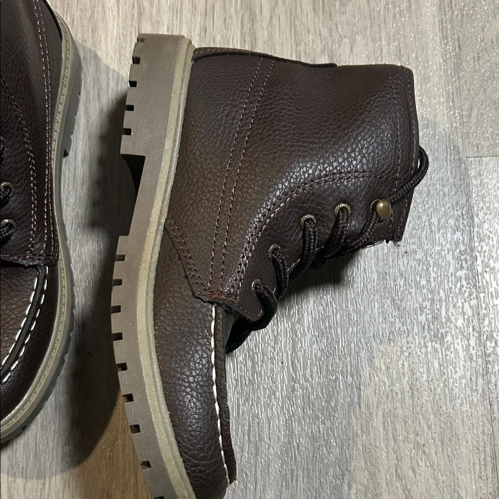 Nautica Kids' Brown Lace-Up Boots